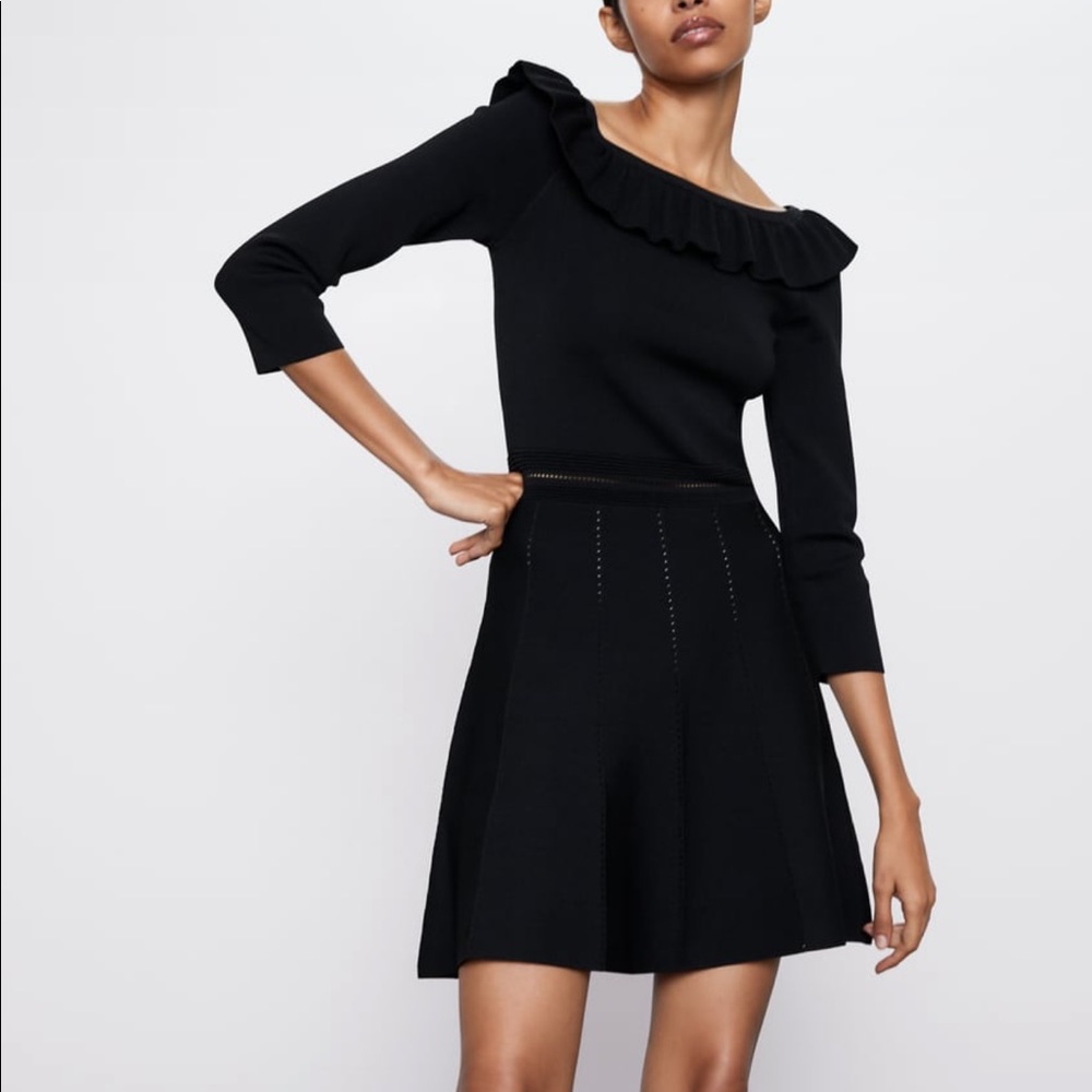 NWT Zara Off The Shoulder Dress size S